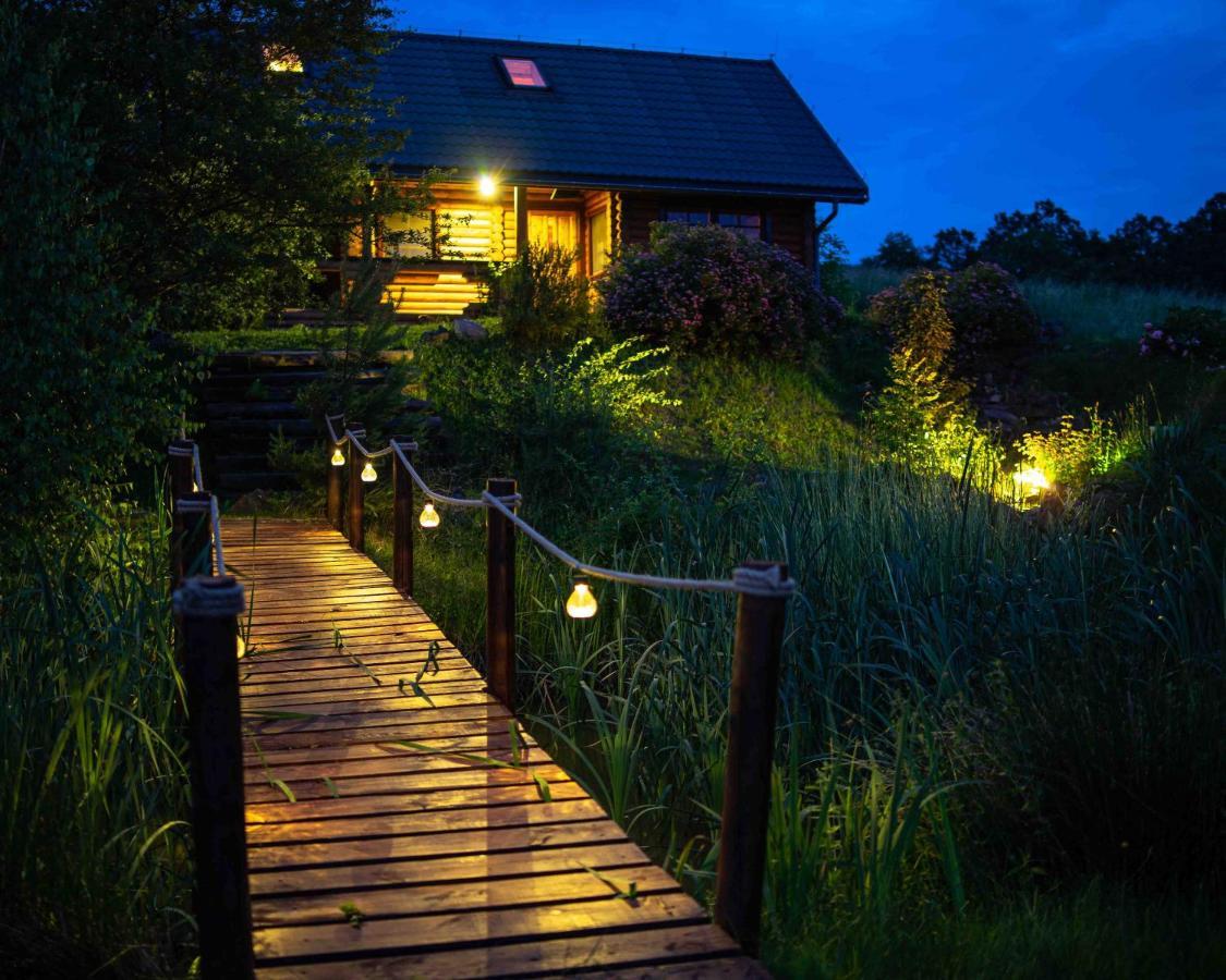 Villa Bieszczadzka Bania Lesko Esterno foto