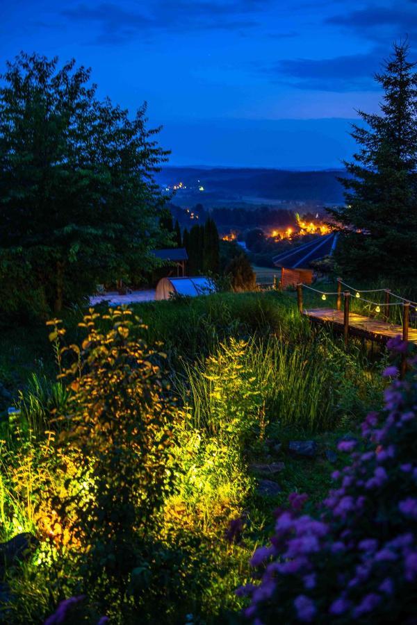 Villa Bieszczadzka Bania Lesko Esterno foto