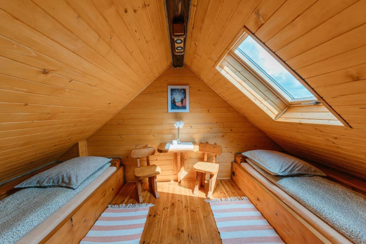 Villa Bieszczadzka Bania Lesko Esterno foto