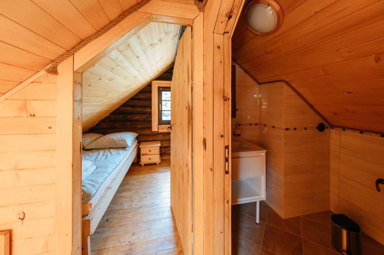 Villa Bieszczadzka Bania Lesko Esterno foto