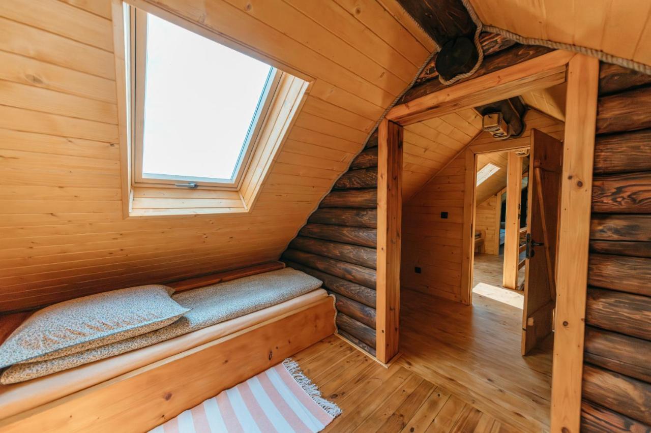 Villa Bieszczadzka Bania Lesko Esterno foto