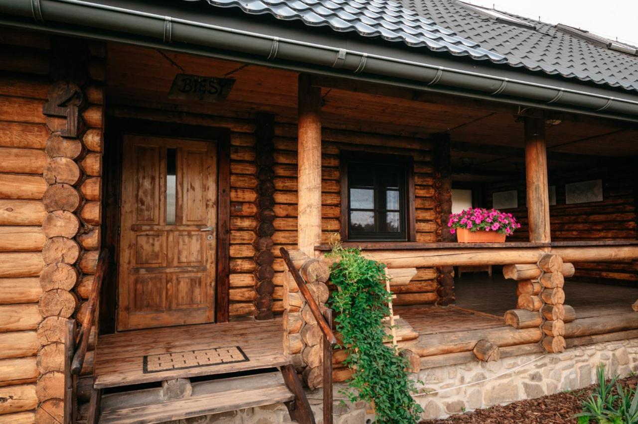 Villa Bieszczadzka Bania Lesko Esterno foto