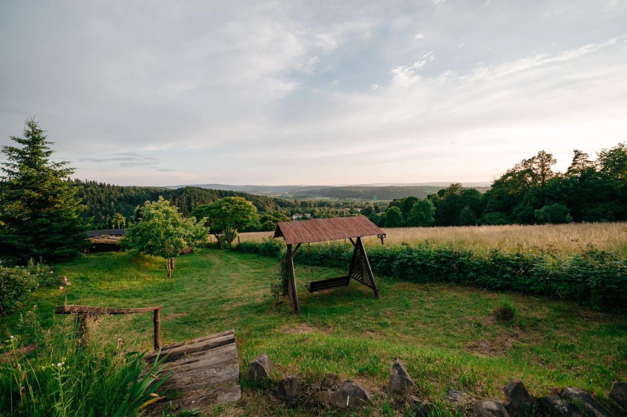 Villa Bieszczadzka Bania Lesko Esterno foto