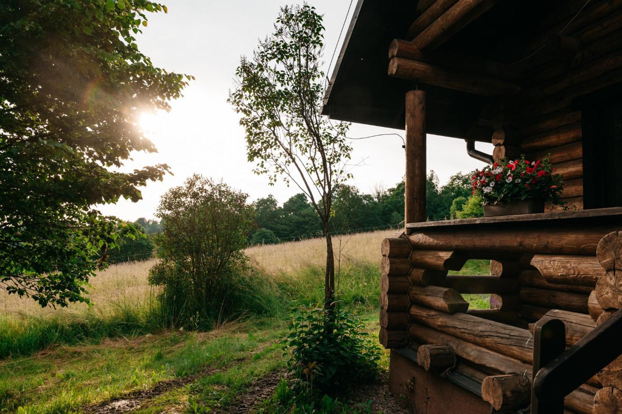 Villa Bieszczadzka Bania Lesko Esterno foto