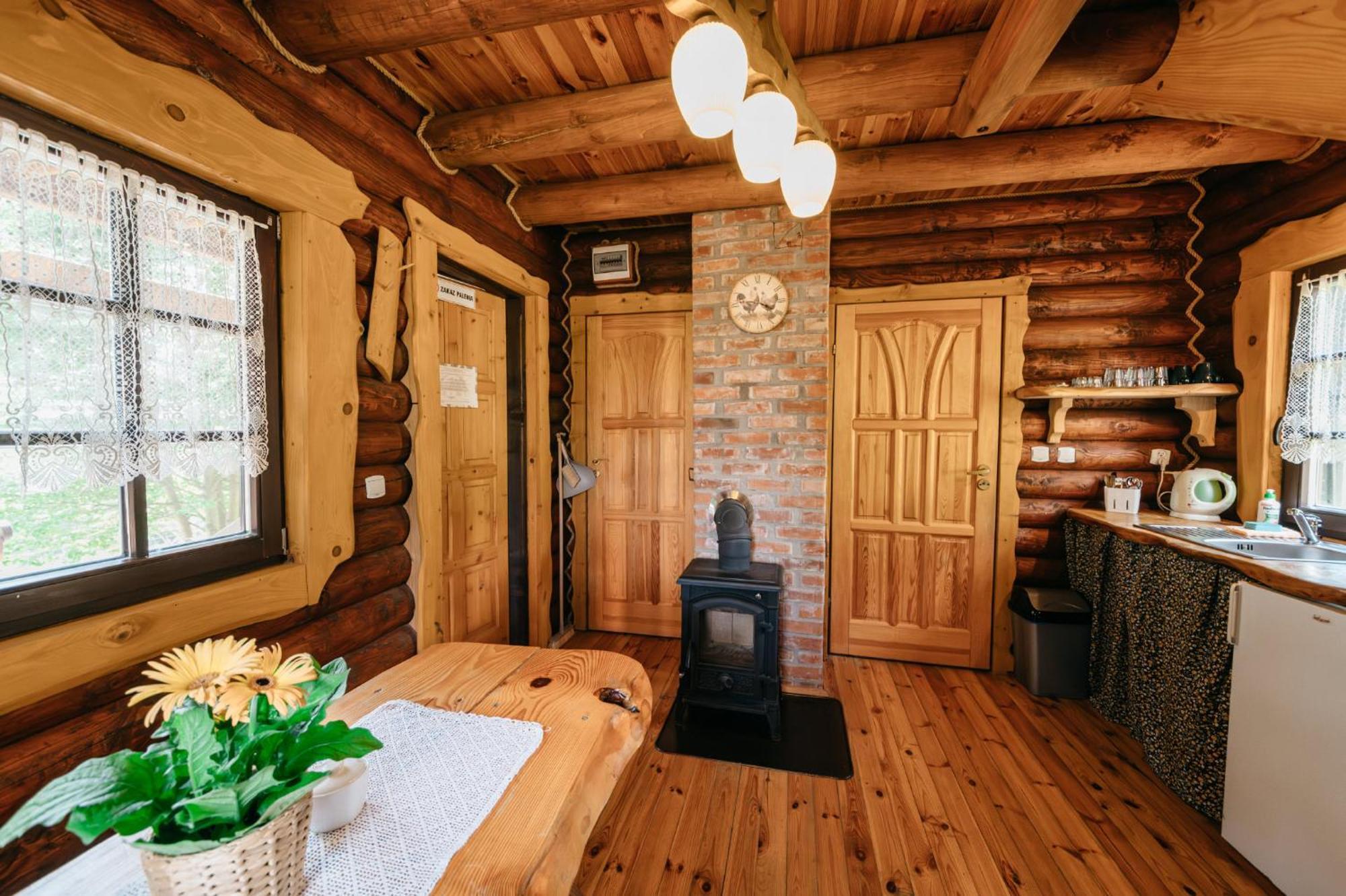 Villa Bieszczadzka Bania Lesko Esterno foto